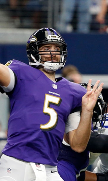 Eyes ahead for Flacco, Ravens after loss to NFL-best Cowboys